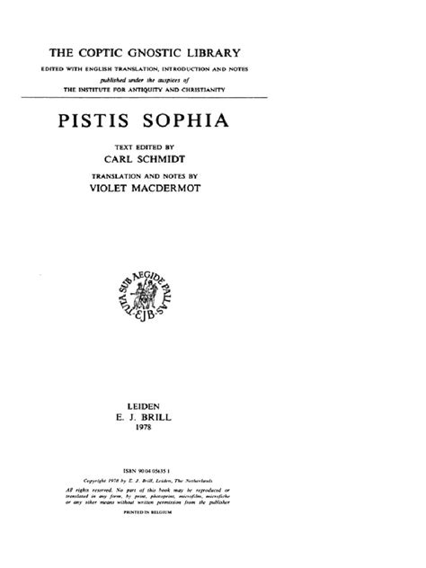 pistis sophia pdf free download